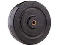Molded Natural And Reclaimed Rubber Wheels